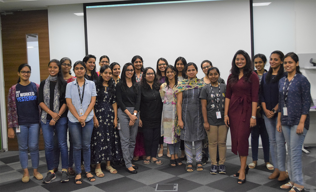 Personal Branding workshop for women employees of a technology major as part of their Diversity & Inclusion initiative